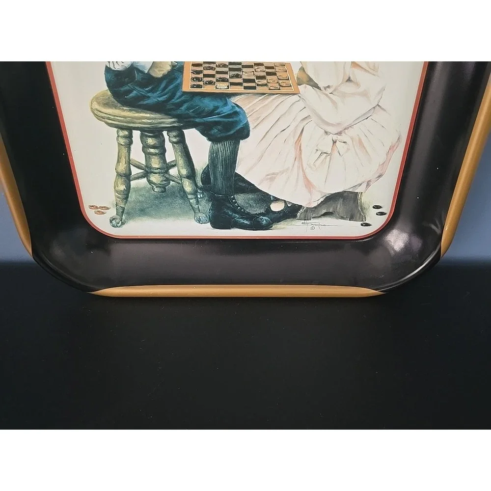 Vintage 1994 Coca Cola Tray Winning Smiles John Solomon‎